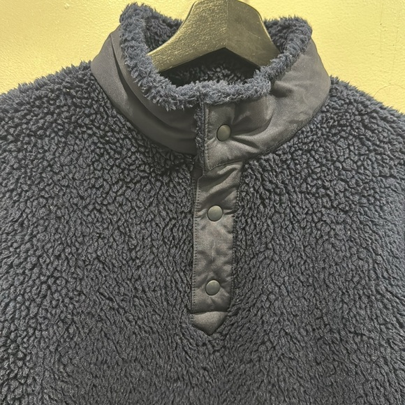 Uniqlo Fleece Oversized Long-Sleeve Pullover (White Mountaineering) - Picture 7 of 11